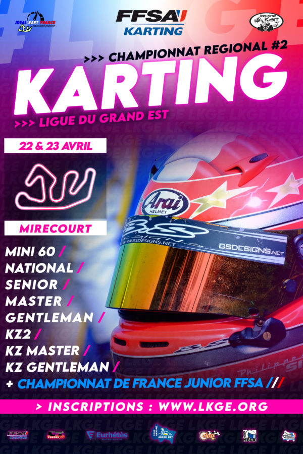 Eurhetes sponsor Ligue karting sports mécaniques cabinet recrutement automobile